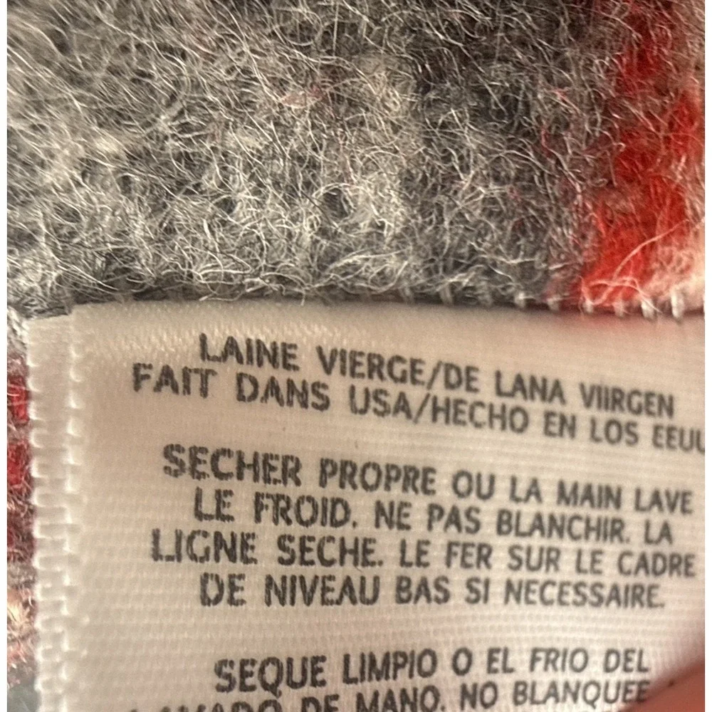 Faribault Woolen Mill x Target Plaid Wool Throw Blanket 50x60 Made USA NWT